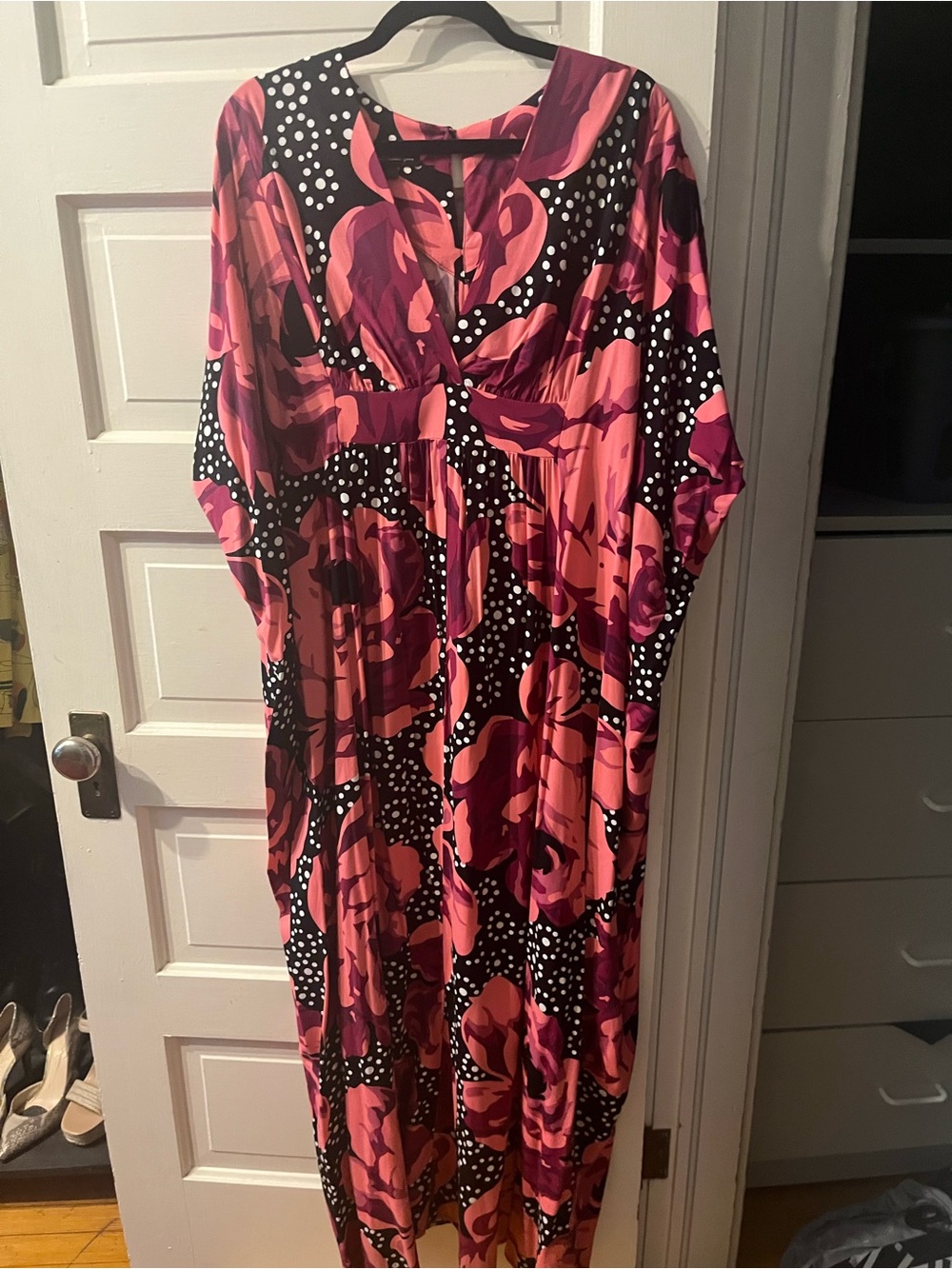 Trashy Diva polka dot rose caftan